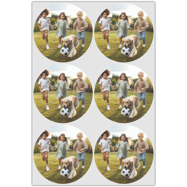 Photo Drink Topper - Large - Set of 6