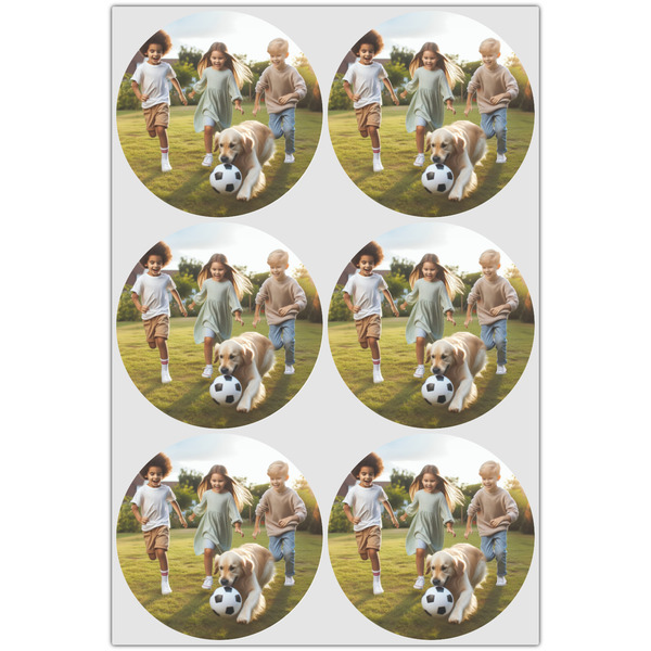 Photo Drink Topper - XLarge - Set of 6