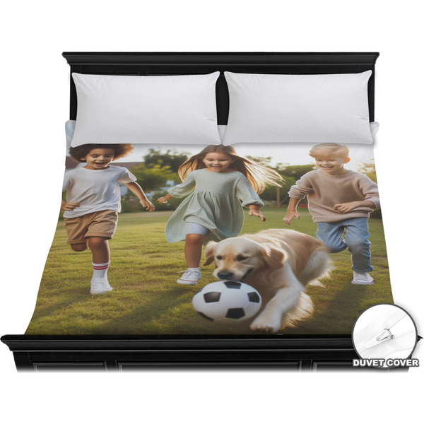 Custom Photo Duvet Cover - King