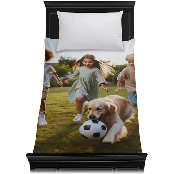 Photo Duvet Cover - Twin XL - On Bed - No Prop