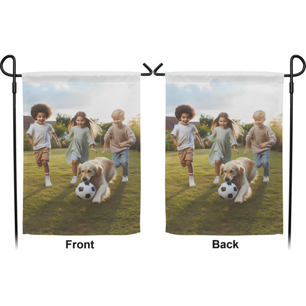 Photo Garden Flag - Double Sided Front and Back
