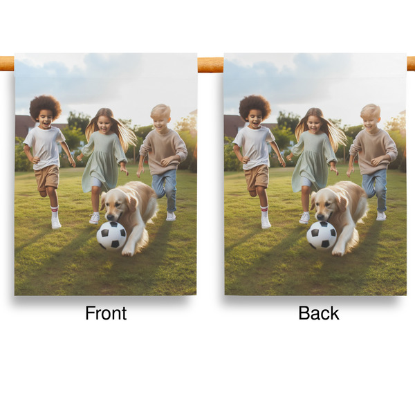 Photo Garden Flags - Large - Double Sided - APPROVAL