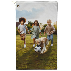 Photo Golf Towel - Poly-Cotton Blend