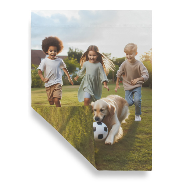 Photo House Flags - Double Sided - FRONT FOLDED