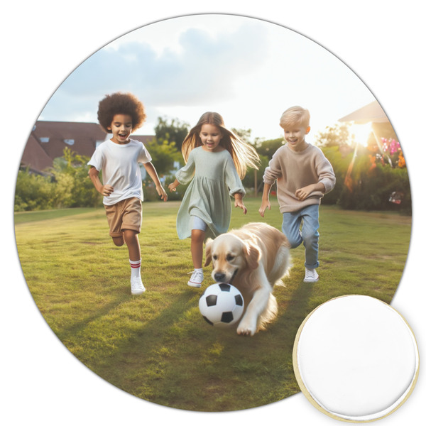 Custom Photo Printed Cookie Topper - 3.25"