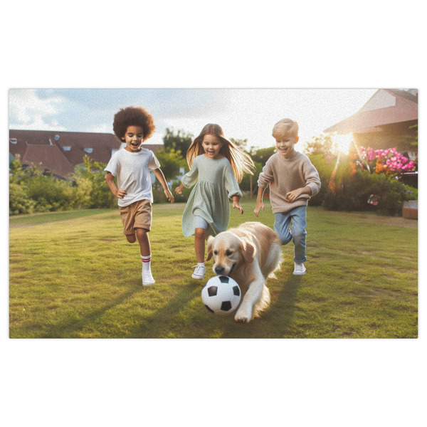 Photo Indoor / Outdoor Rug - 3'x5' - Front Flat