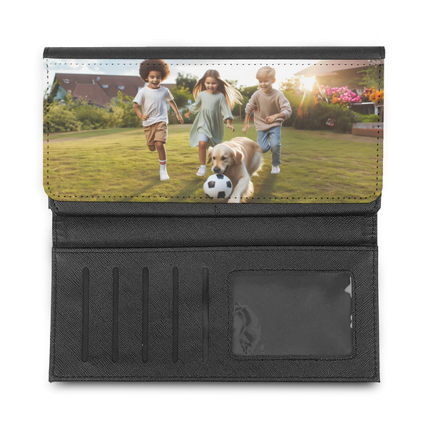 Photo Ladies Wallet - Half Way Open