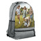 Photo Large Backpack - Gray - Angled View