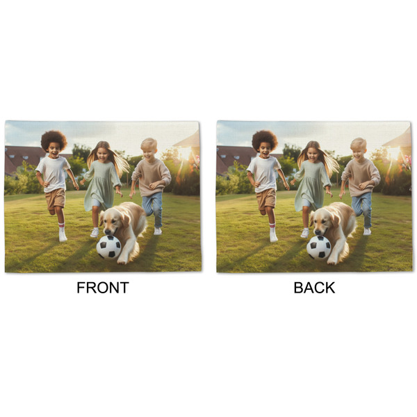 Photo Linen Placemat - APPROVAL (double sided)