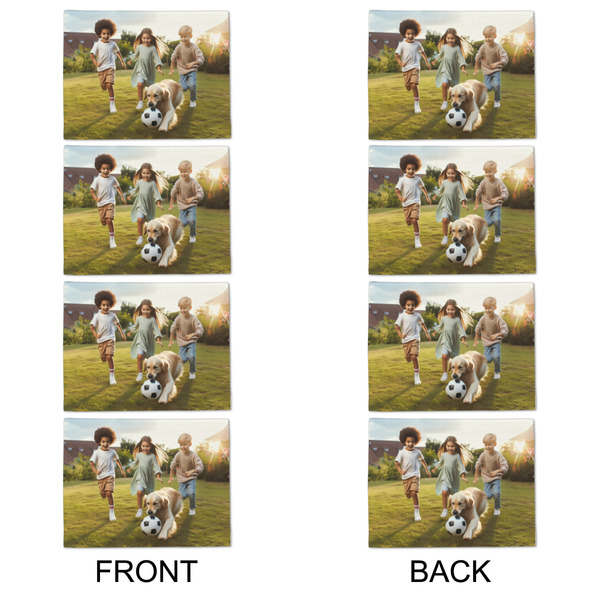 Photo Linen Placemat - Double Sided - Approval - Set of 4