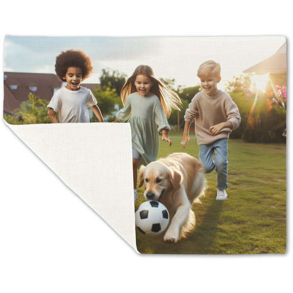 Photo Linen Placemat - Folded Corner (single side)