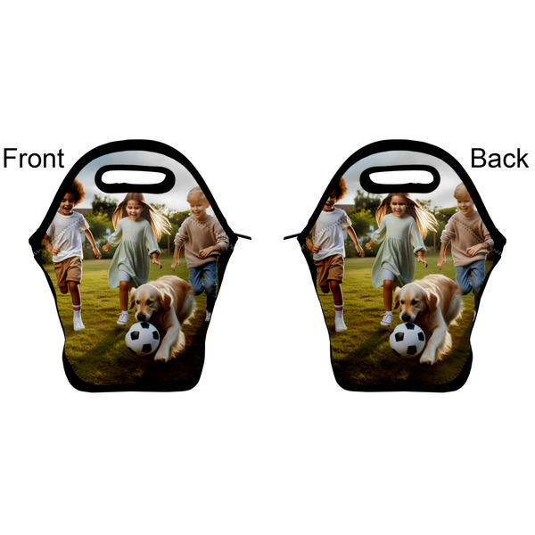 Photo Lunch Bag - Front and Back