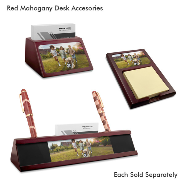 Photo Mahogany Desk Accessories