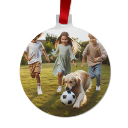 Photo Metal Ball Ornament - Double-Sided
