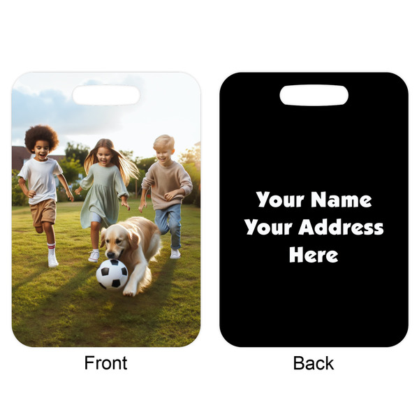 Photo Metal Luggage Tag - Approval