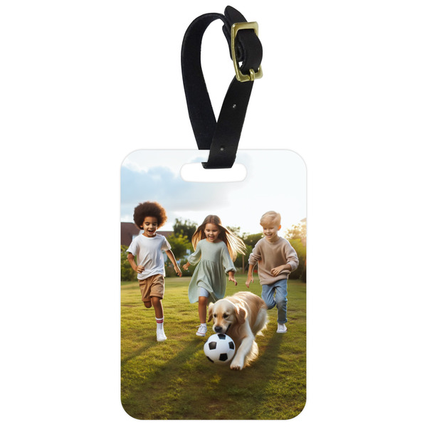 Custom Photo Metal Luggage Tag (Personalized)