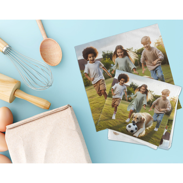 Photo Microfiber Dish Rag - LIFESTYLE