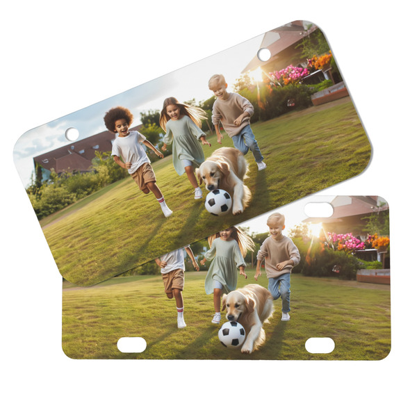 Photo Mini License Plates - MAIN (4 and 2 Holes)