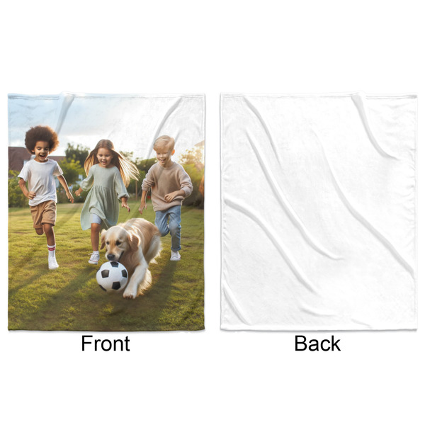 Photo Minky Blanket - 50"x60" - Single Sided - Front & Back