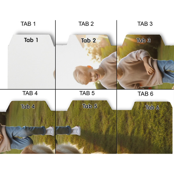 Photo Page Dividers - Set of 6 - Approval