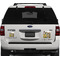 Photo Personalized Square Car Magnets on Ford Explorer