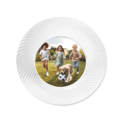 Photo Plastic Party Appetizer & Dessert Plates - 6"