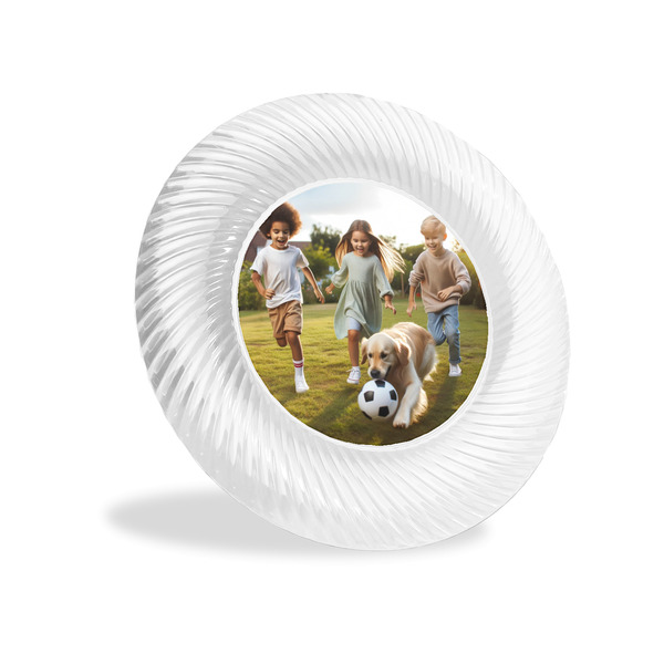 Custom Photo Plastic Party Appetizer & Dessert Plates - 6"