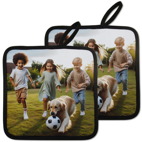 Custom Photo Pot Holders - Set of 2