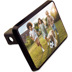 Photo Rectangular Trailer Hitch Cover - 2"