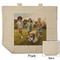 Photo Reusable Cotton Grocery Bag - Front & Back View