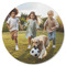Photo Round Rubber Backed Coaster - Single