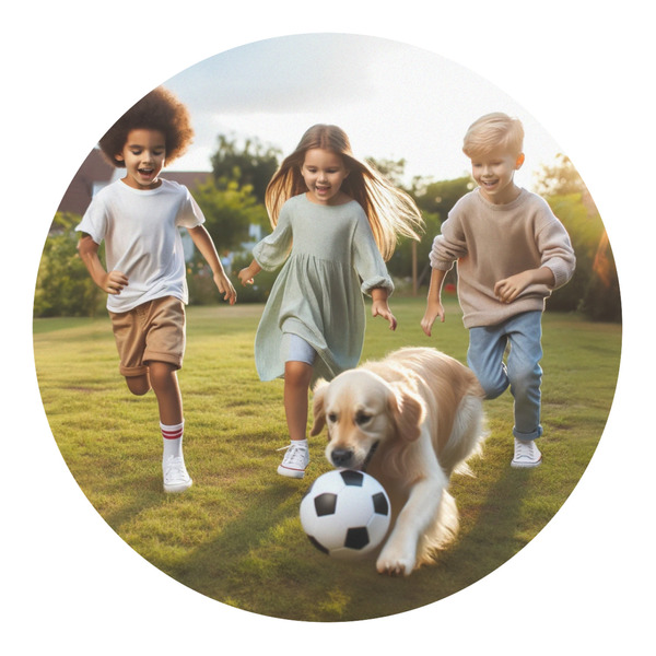 Custom Photo Round Decal - Small