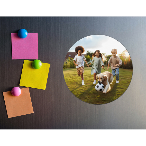 Photo Round Fridge Magnet - LIFESTYLE
