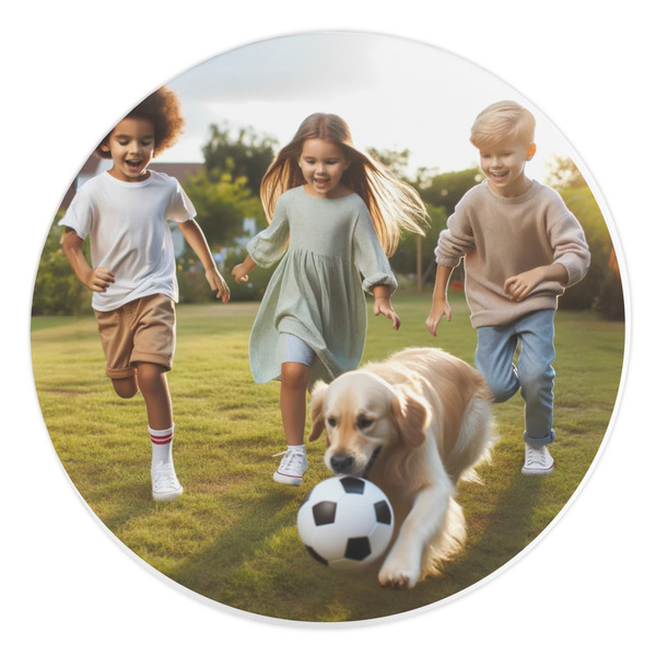 Custom Photo Round Stone Trivet