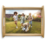 Photo Natural Wooden Tray - Large