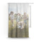 Photo Sheer Curtain With Window and Rod