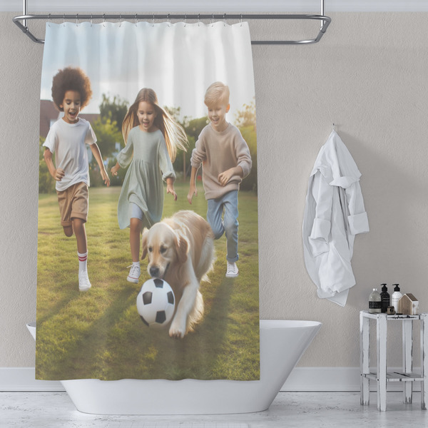 Photo Shower Curtain - 70"x83" - Lifestyle