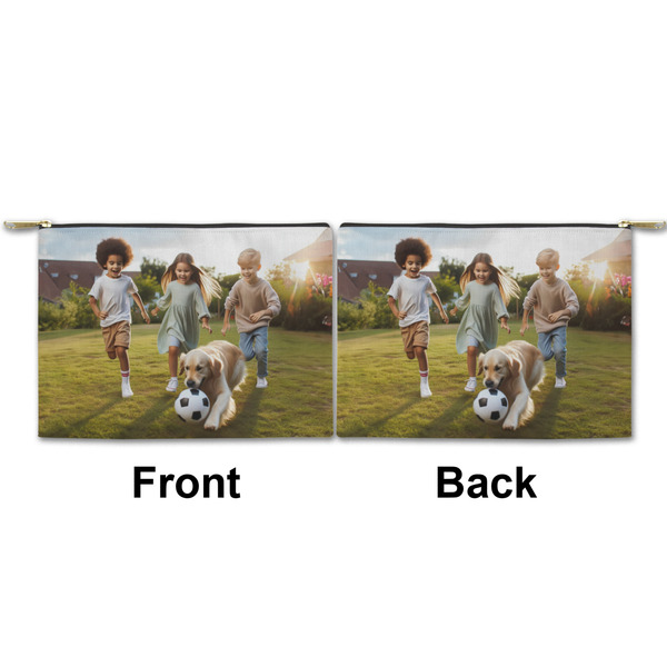 Photo Small Zipper Pouch Approval (Front and Back)