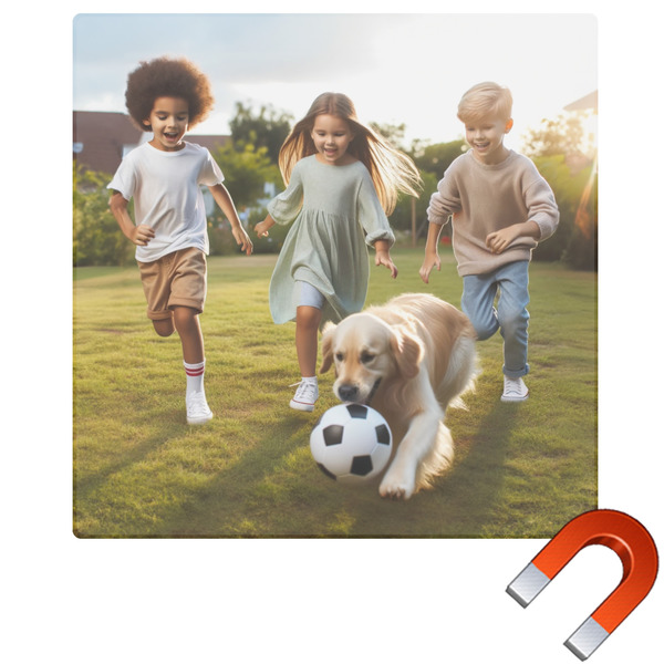 Custom Photo Square Car Magnet - 10"