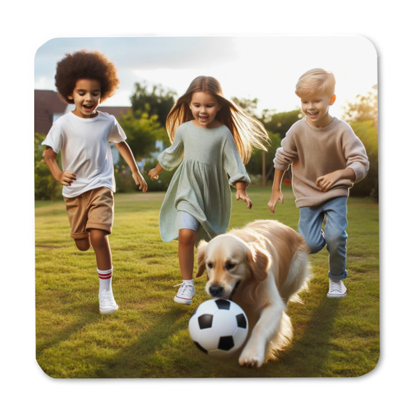 Photo Square Fridge Magnet - FRONT