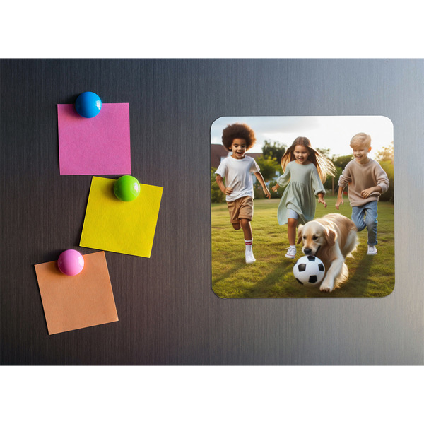 Photo Square Fridge Magnet - LIFESTYLE