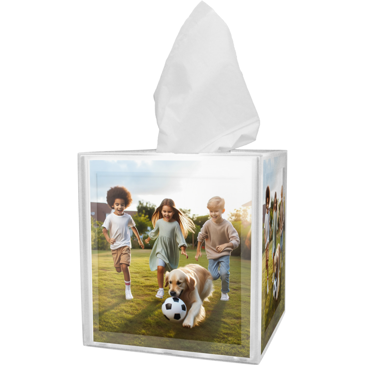 YouCustomizeIt Photo Tissue Box Cover