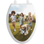 Photo Toilet Seat Decal - Elongated