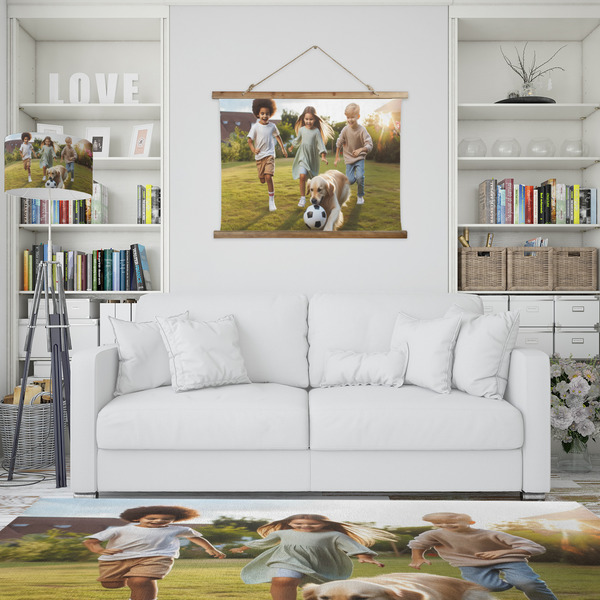 Photo Wall Hanging Tapestry - Landscape - In Context