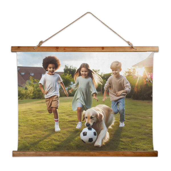 Custom Photo Wall Hanging Tapestry - Wide