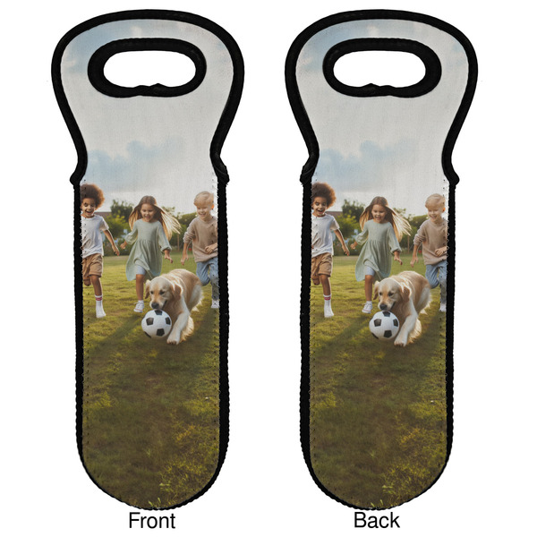 Photo Wine Tote Front & Back