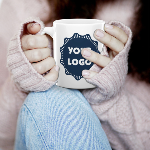 Logo 11oz Coffee Mug - LIFESTYLE