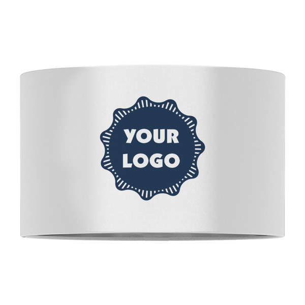 Logo 12" Drum Lampshade - FRONT (Fabric)