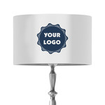 Logo 12" Drum Lamp Shade - Fabric