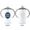 Logo 12oz Stainless Steel Sippy Cups - Approval